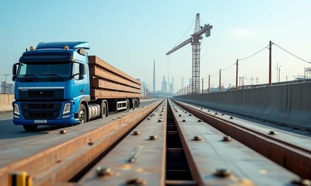 Construction site logistics in Virginia