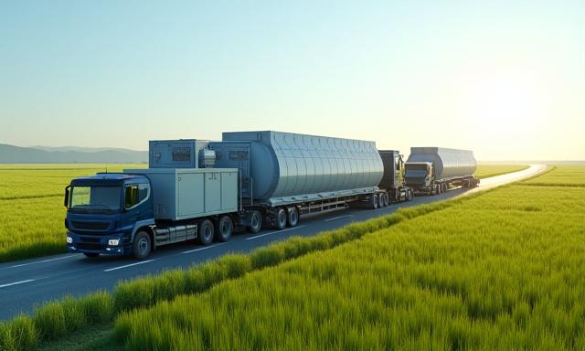 Energy sector logistics handling