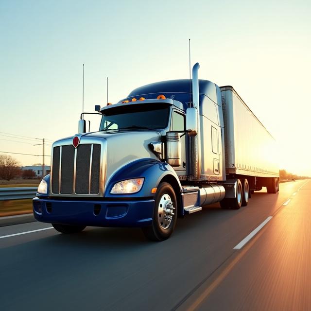 Peters Trucking regional fleet vehicle operating in Virginia
